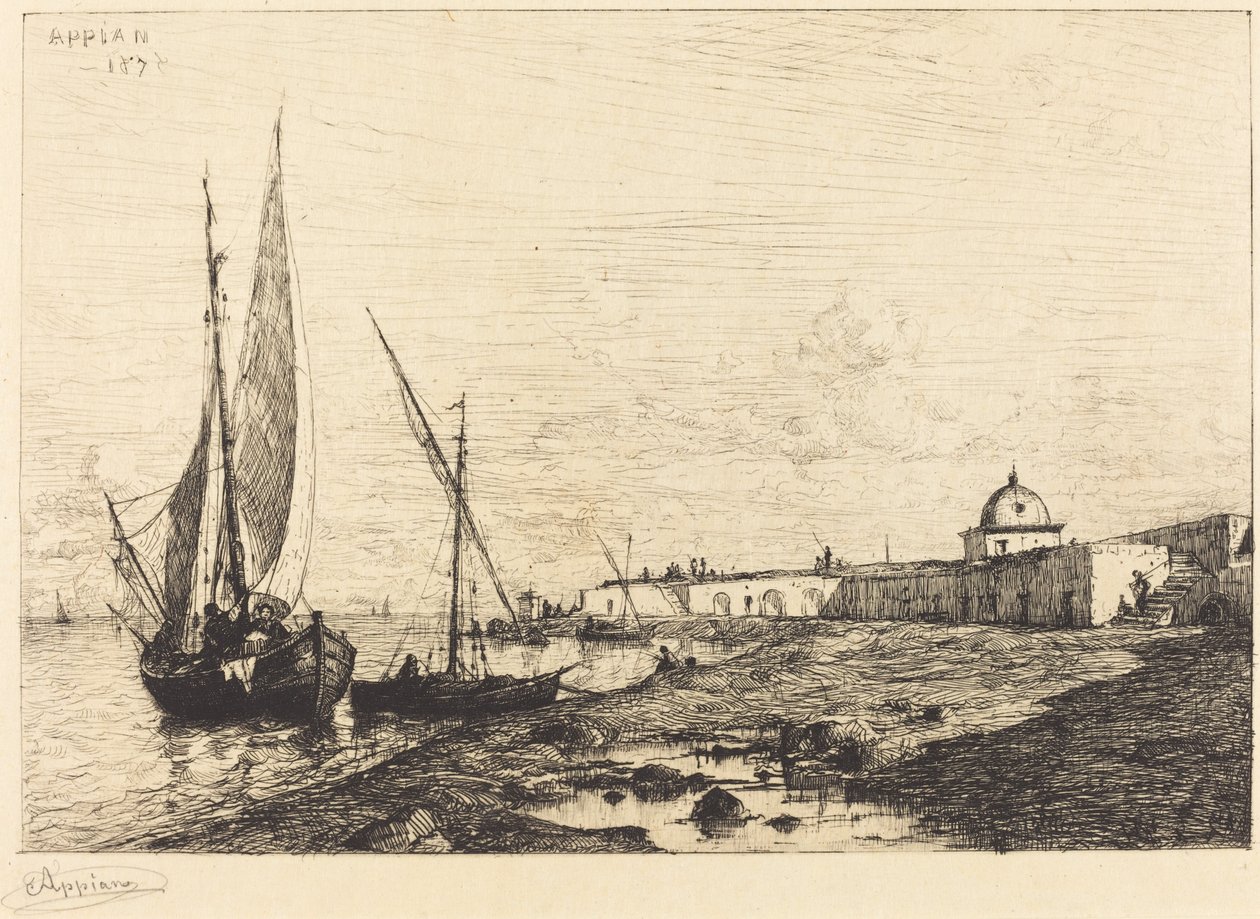Puerto de San Remo de Adolphe Appian