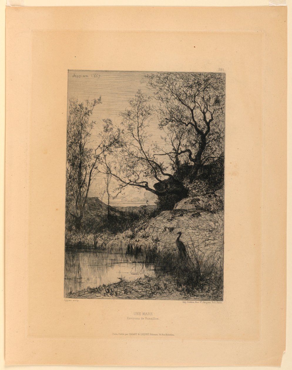 Una Mare (Alrededores de Rossilon) de Adolphe Appian