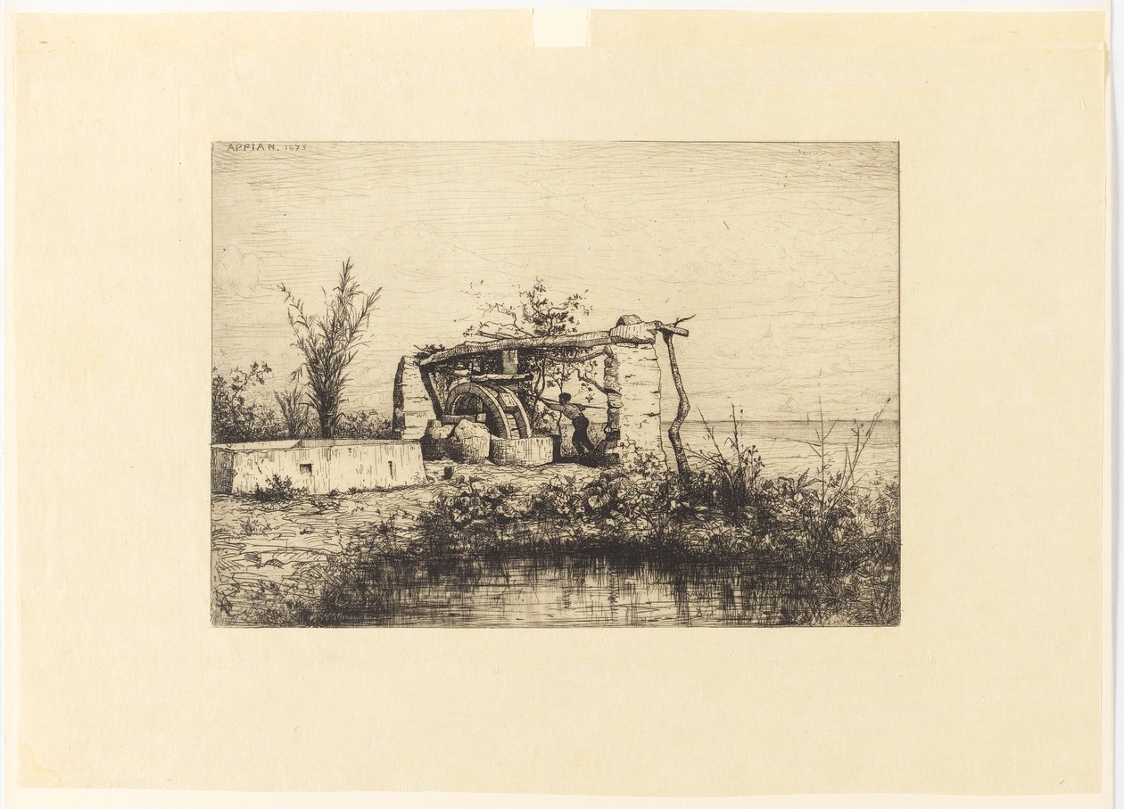 Una Moria en Bodiquier (Italia) de Adolphe Appian