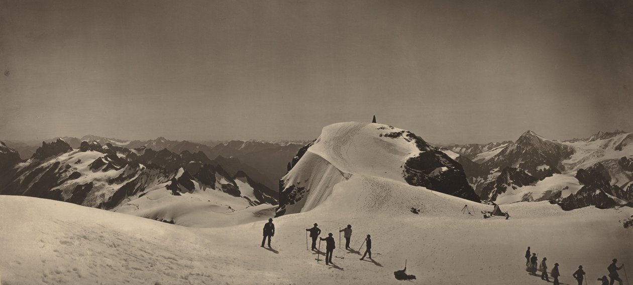 Cumbre del Mont Titlis, Suiza de Adolphe Braun