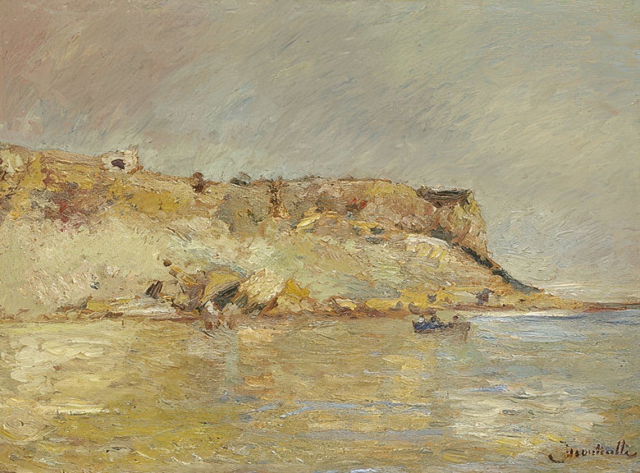 Costa Rocosa de Adolphe Joseph Thomas Monticelli