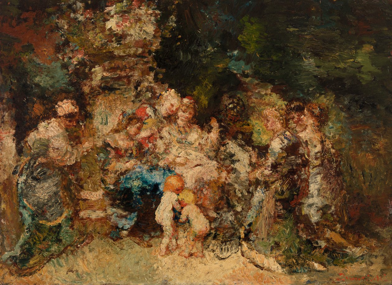 Homenaje de Adolphe Joseph Thomas Monticelli