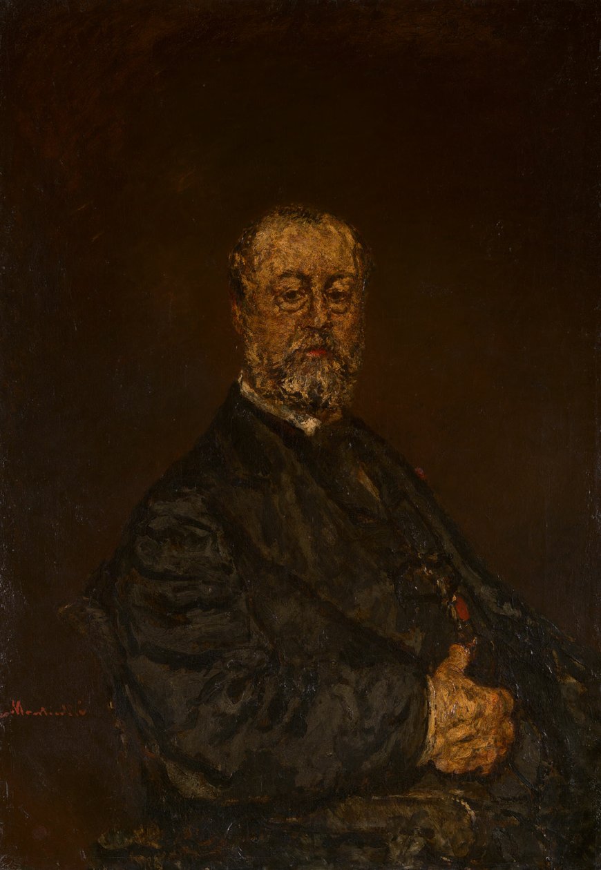 Retrato de Monsieur Rouland de Adolphe Joseph Thomas Monticelli