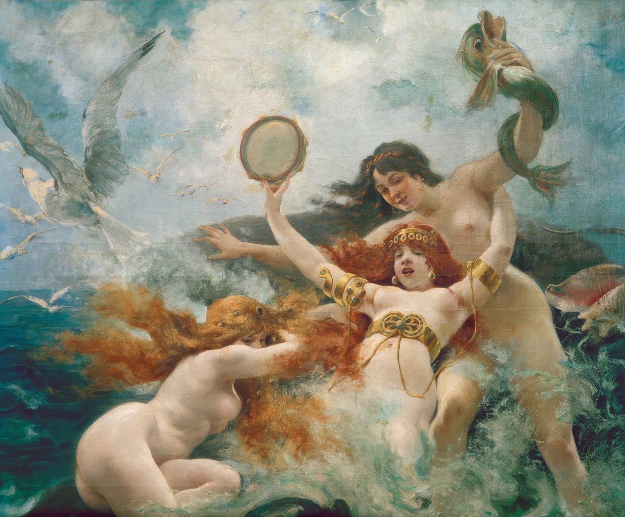 Las sirenas se divierten de Adolphe Lalyre