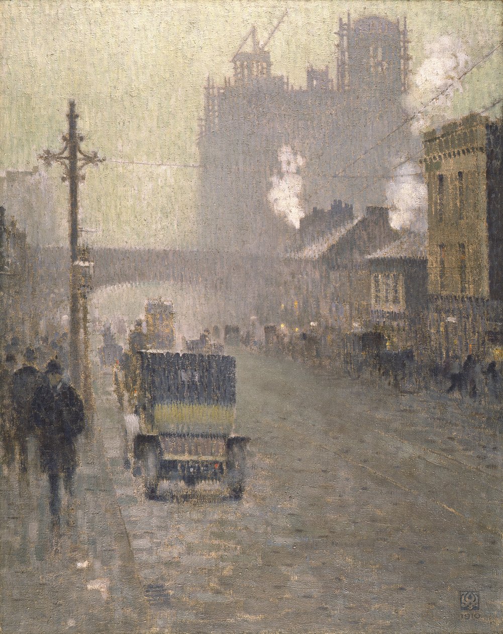 Oxford Road, Manchester de Adolphe Valette