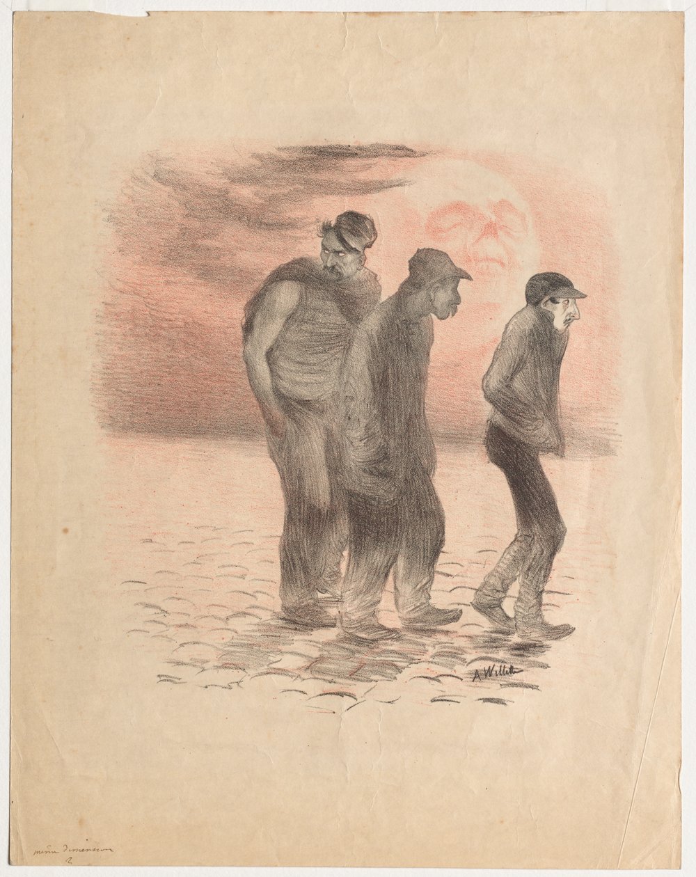 Escenas y asesinas de paris de Adolphe Willette