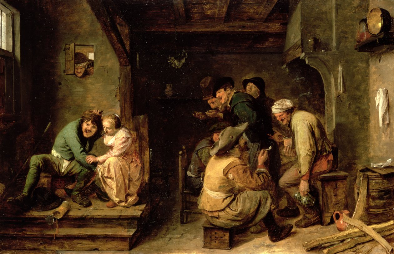Escena de Taberna, c.1635 de Adriaen Brouwer