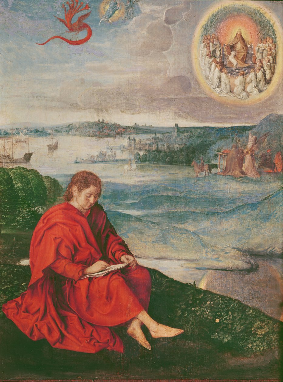 San Juan de Patmos de Adriaen Isenbrandt or Isenbrant