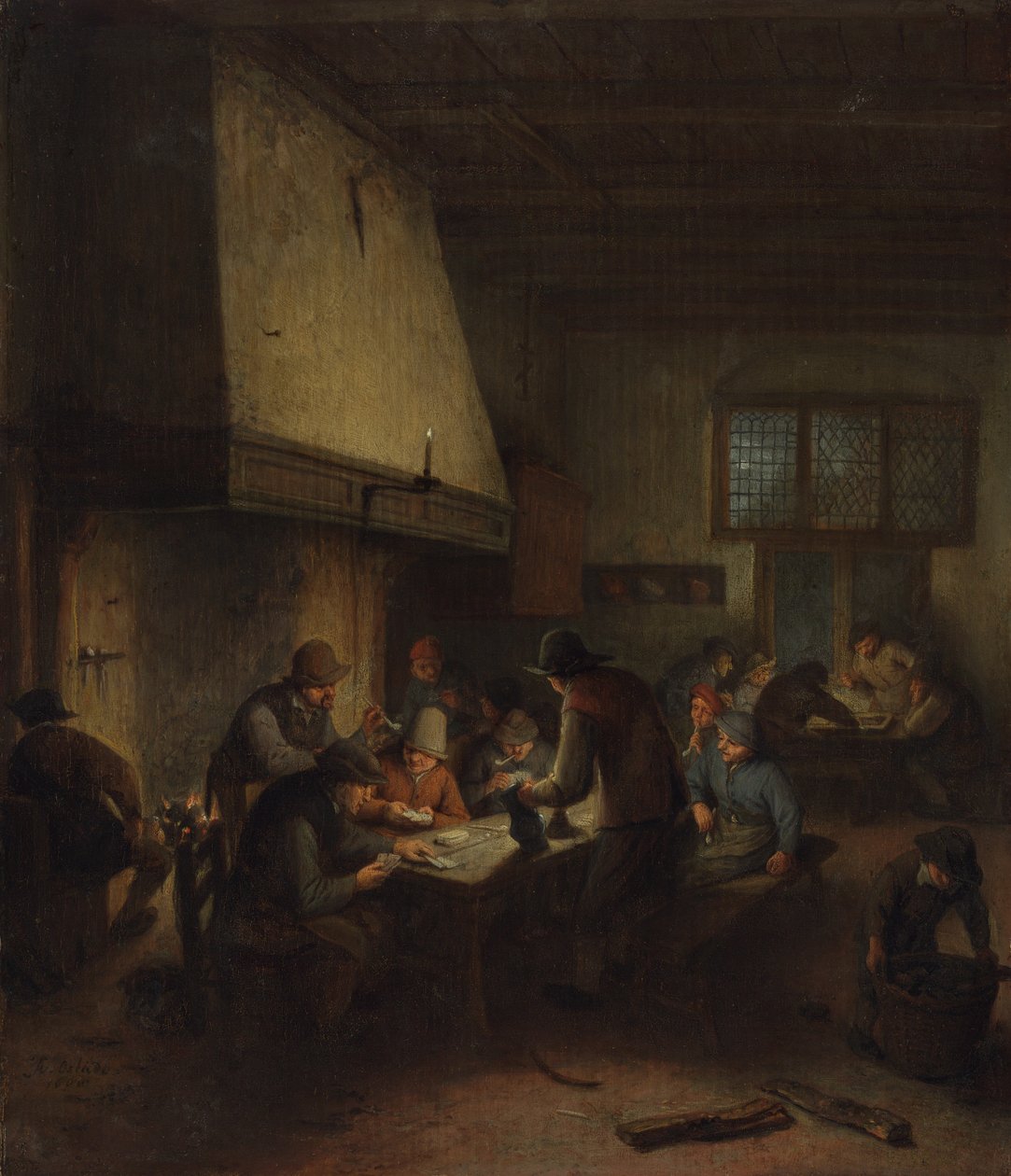 Escena de taberna de Adriaen Jansz. van Ostade