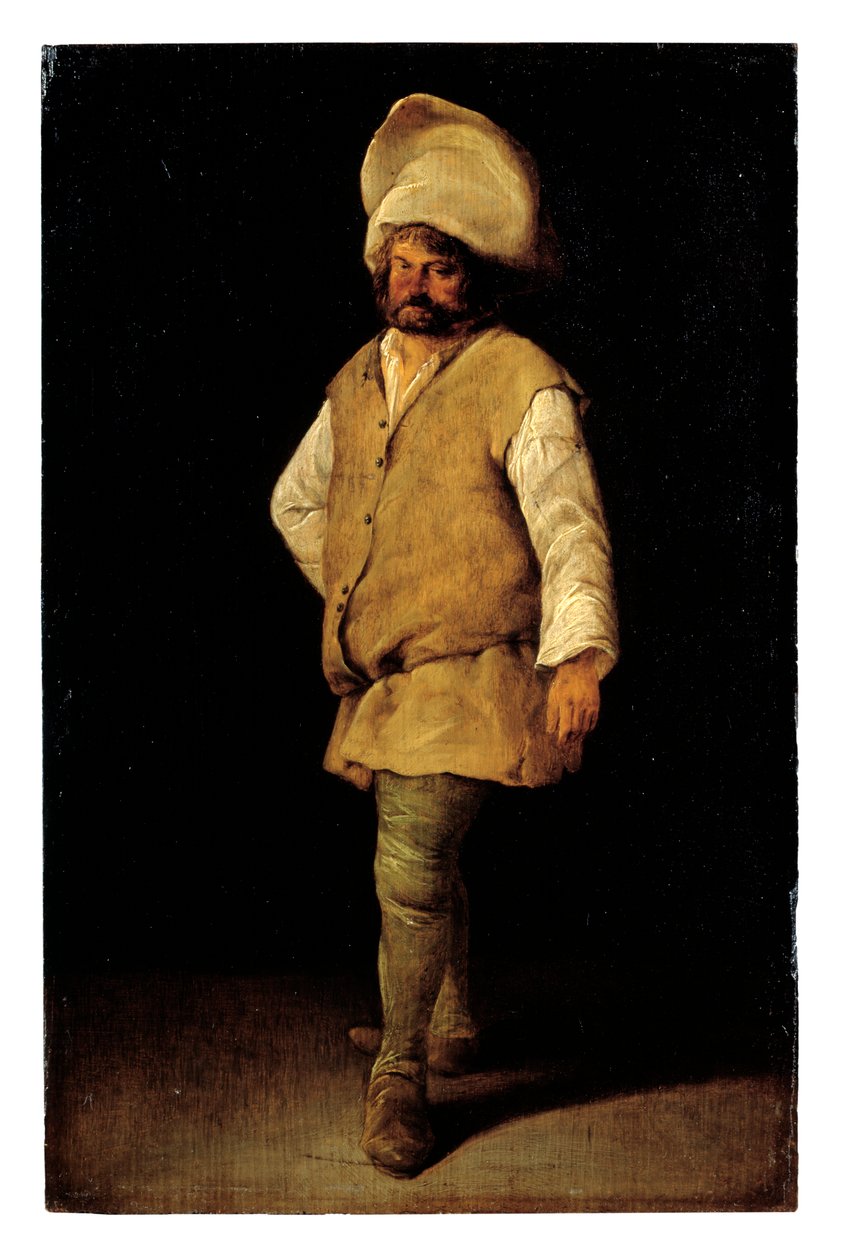 A Porter (óleo sobre tabla) de Adriaen Brouwer