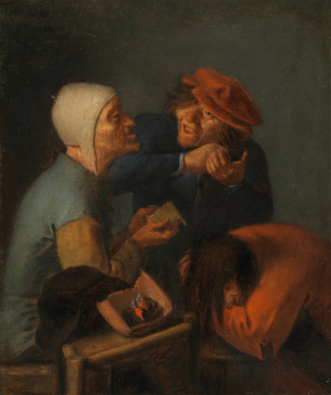 El despiojamiento de Adriaen Brouwer