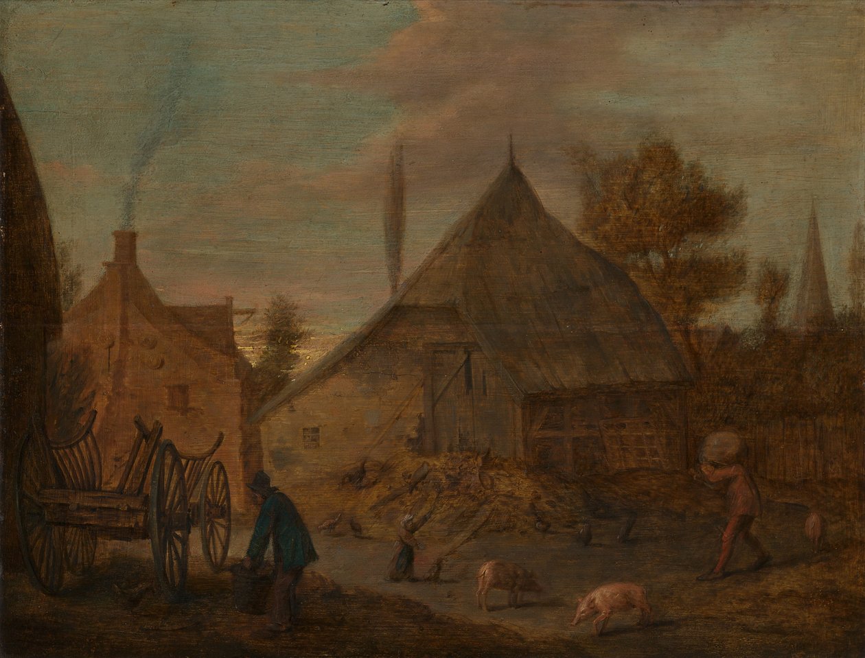 El corral de Adriaen Brouwer
