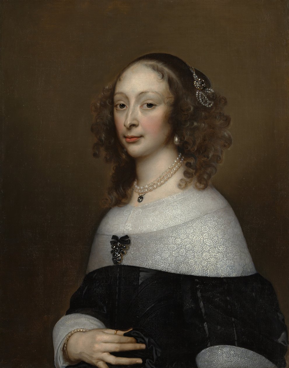 Retrato de una mujer de Adriaen Hanneman