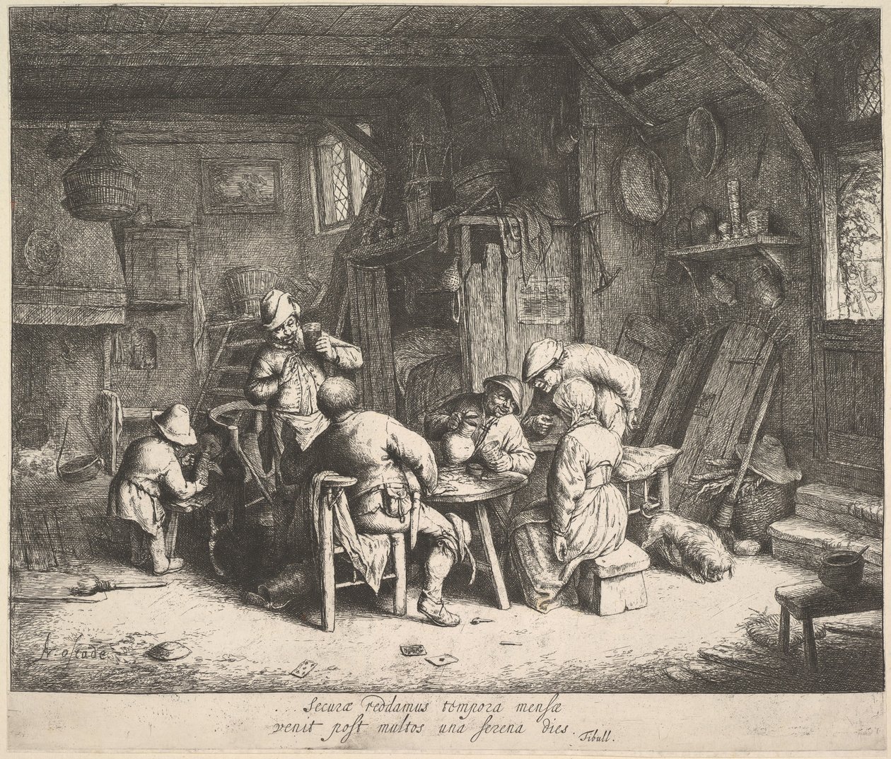 El Gusto, 1610-85 de Adriaen Jansz. van Ostade