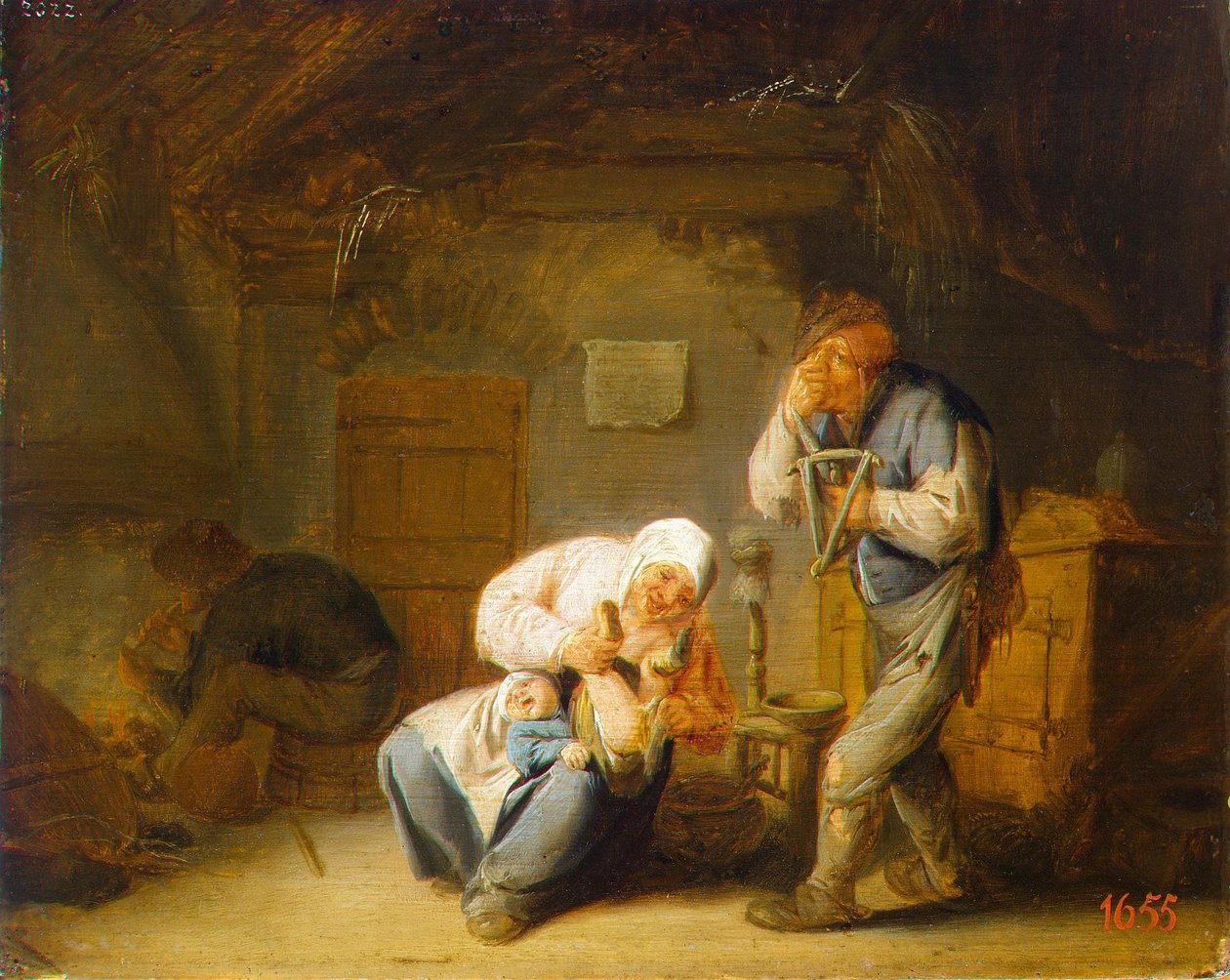 Sentido del olfato de Adriaen van Ostade