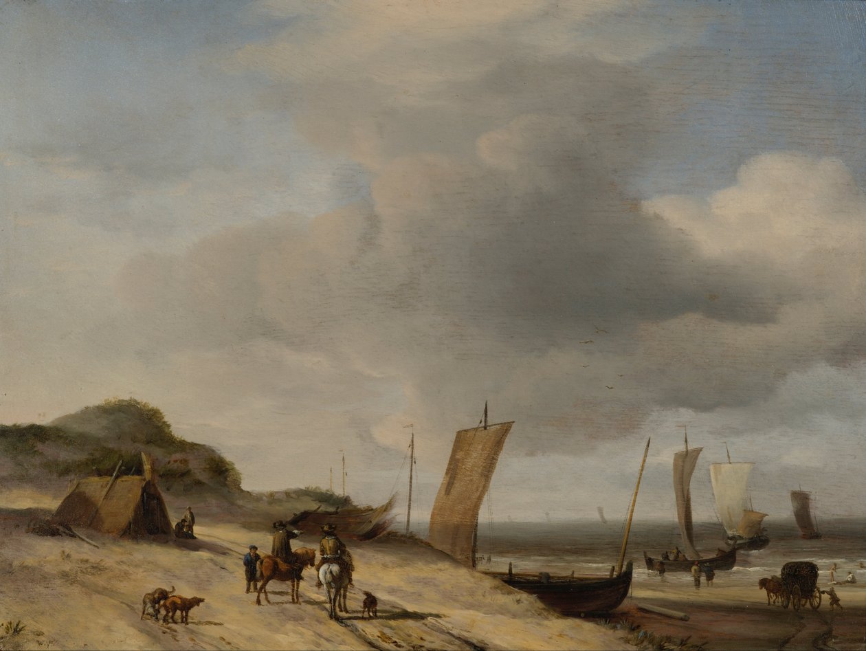 Dunas en Scheveningen de Adriaen van de Velde