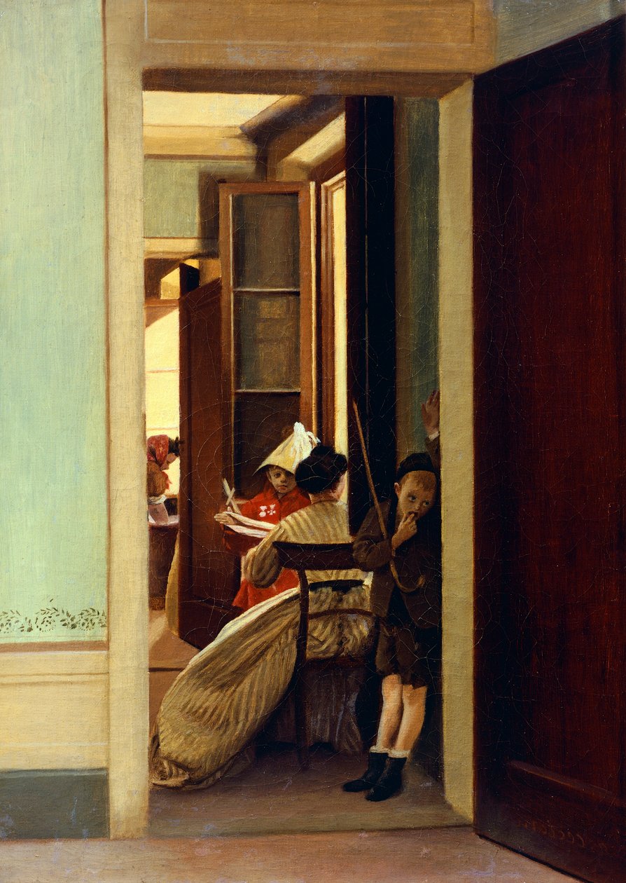 Juego interrumpido de Adriano Cecioni