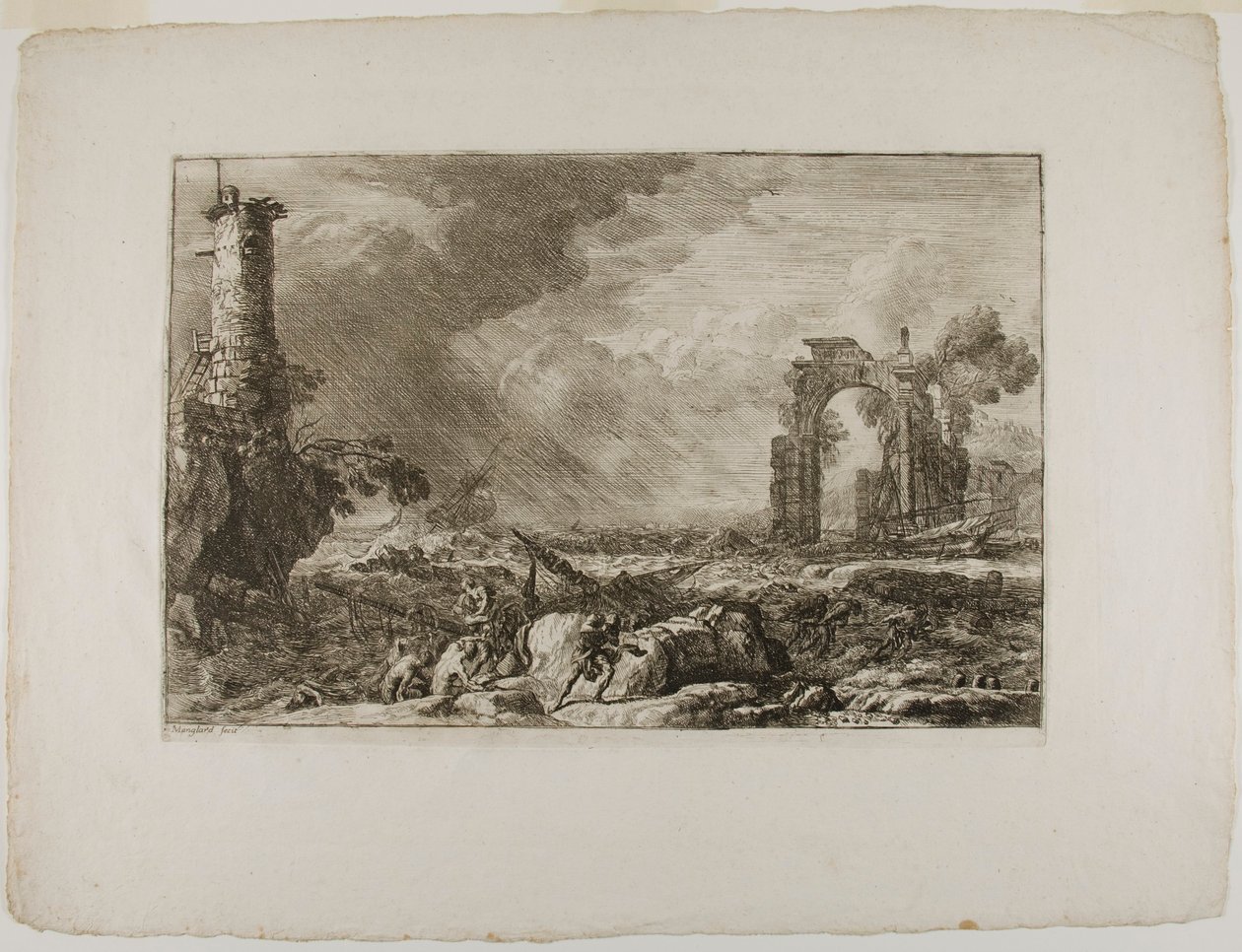 El naufragio de Adrien Manglard