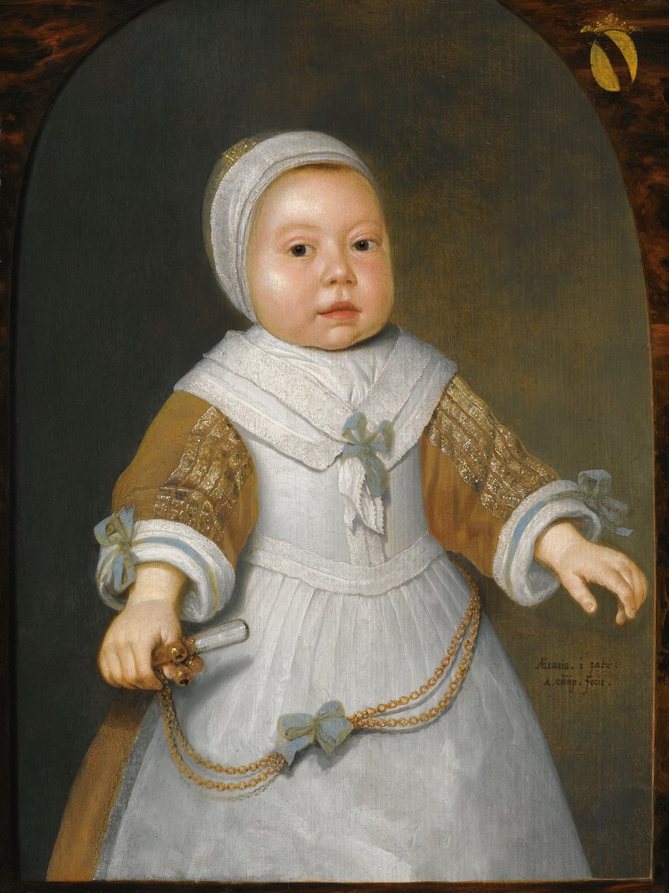 Retrato de una niña de la familia Van der Burch de Aelbert Cuyp