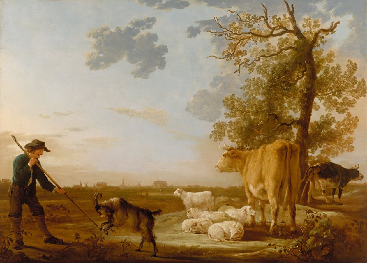 Paisaje con ganado de Aelbert Cuyp
