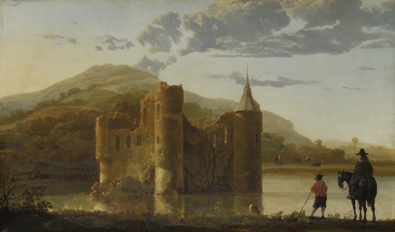 Castillo de Ubbergen, c. 1655 de Aelbert Cuyp