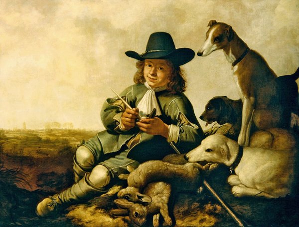 Joven deportista de Aelbert Cuyp