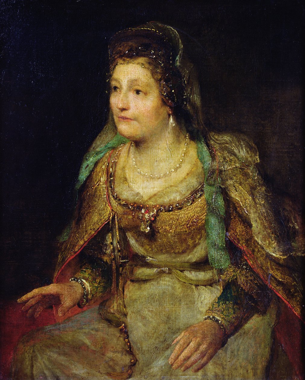 Figura femenina, c.1680-90 de Aernt de Gelder