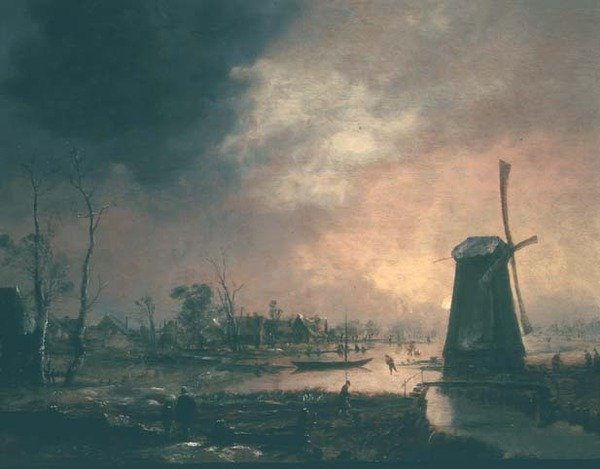 Paisaje Invernal de Aert van der Neer