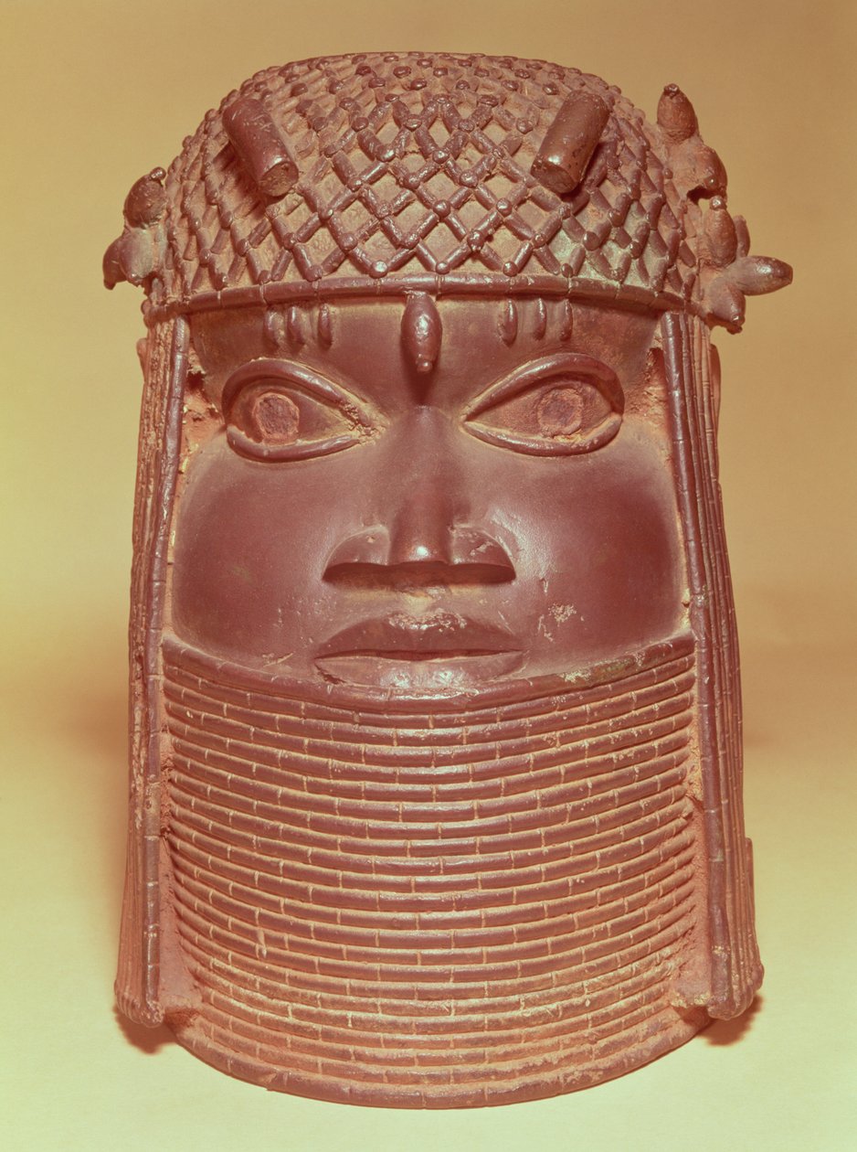Máscara de Benín (bronce) de African