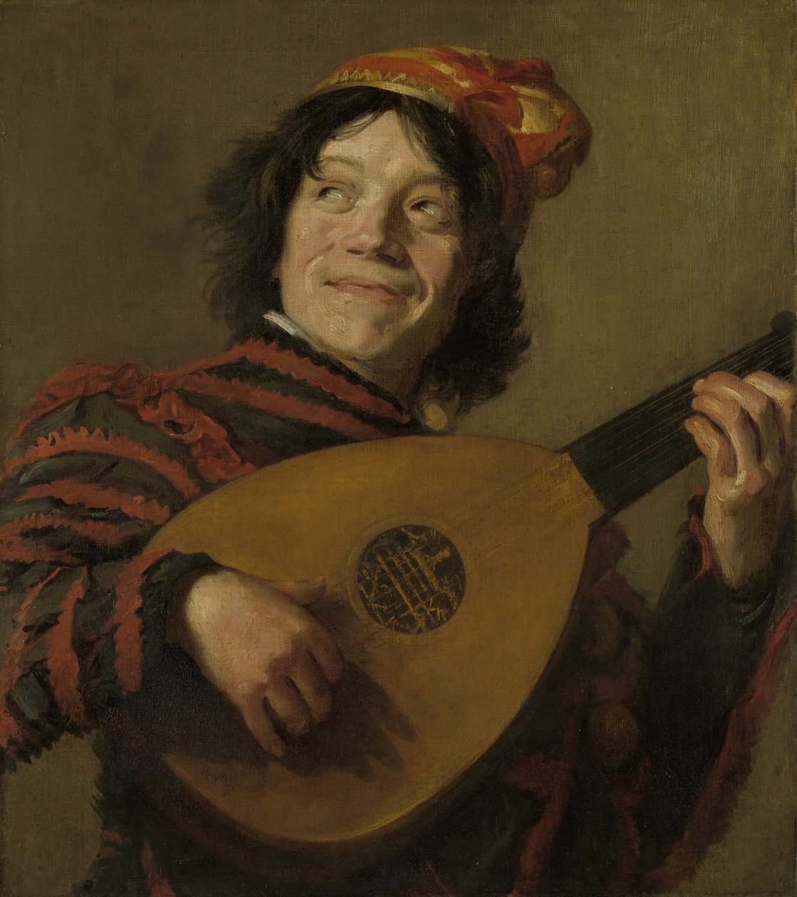 El jugador de laúd de After Frans Hals