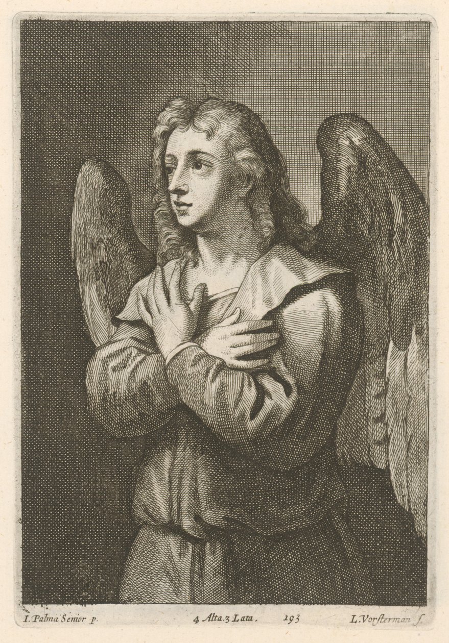 Ángel de After David Teniers the Younger