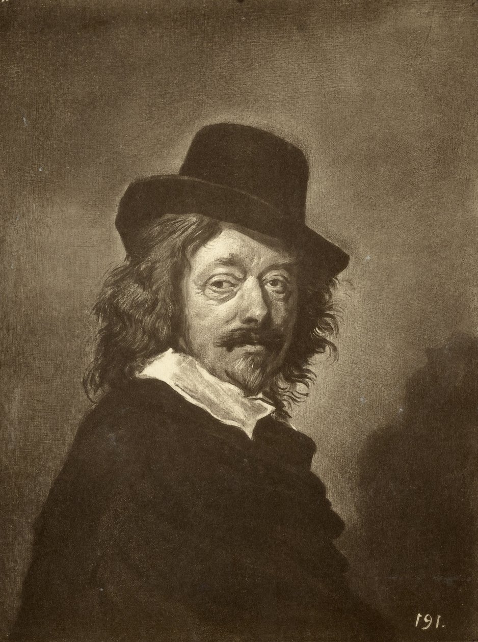 Retrato de Frans Hals (1582/83-1666) de After Frans Hals