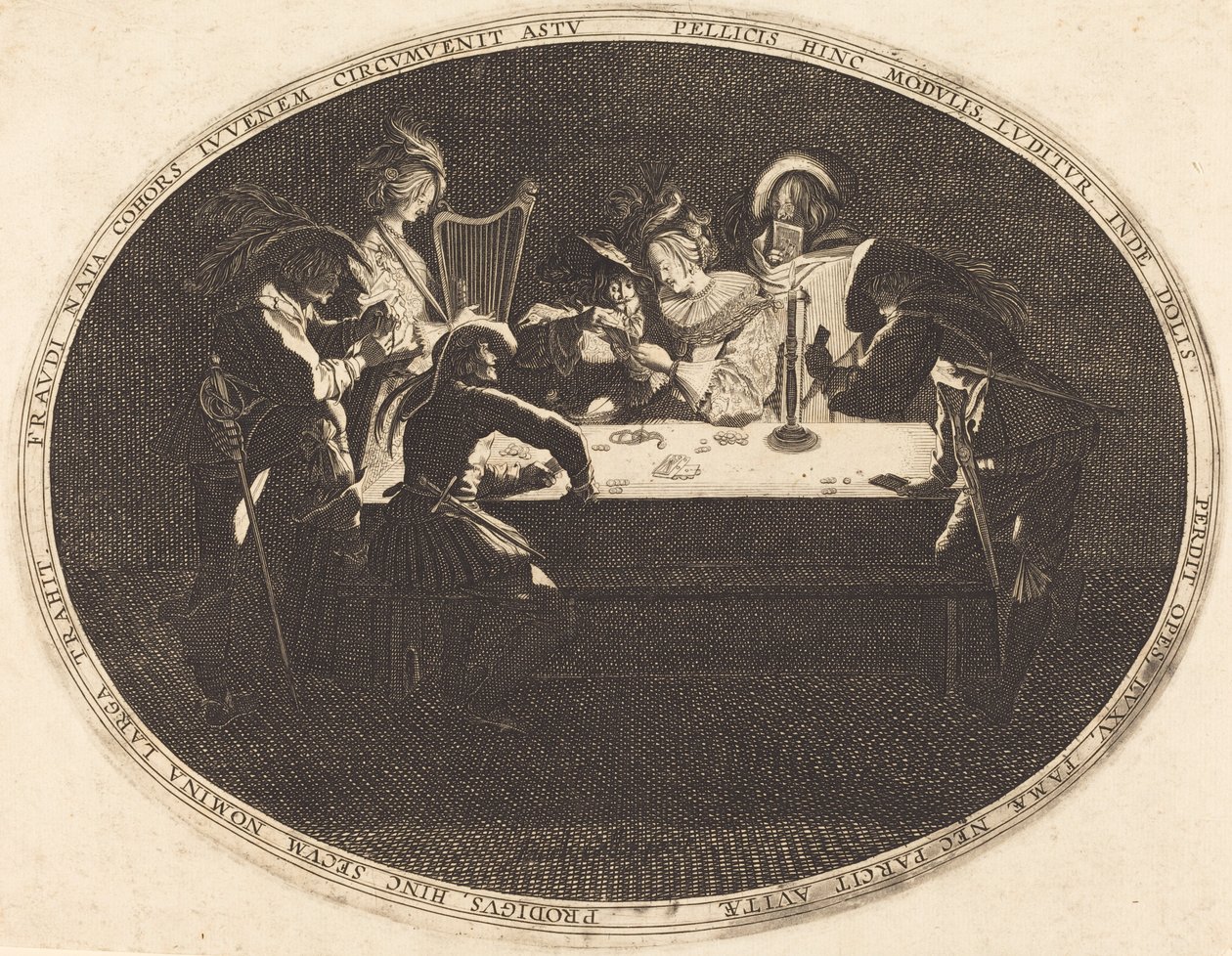 Los jugadores de cartas de After Jacques Callot