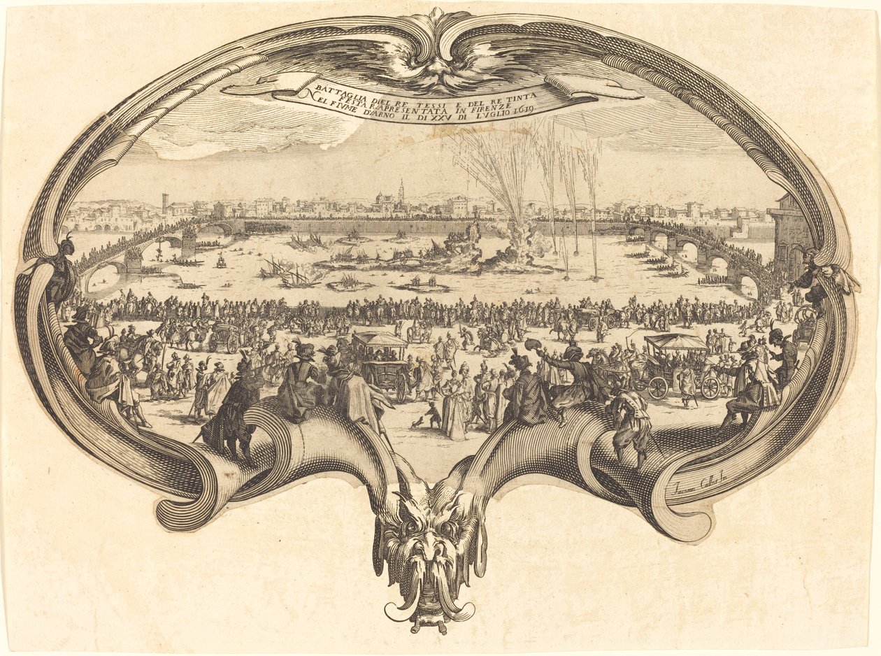 El Abanico de After Jacques Callot