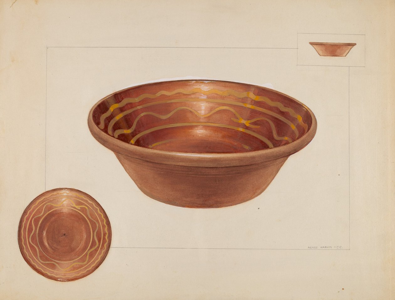 Cuenco de Agnes Karlin