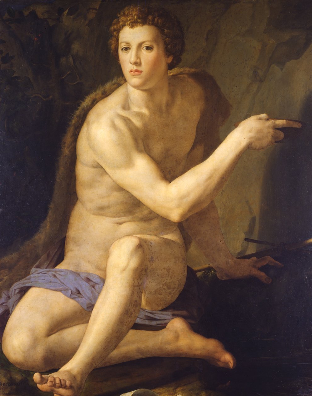 San Juan Bautista, c.1555 de Agnolo Bronzino