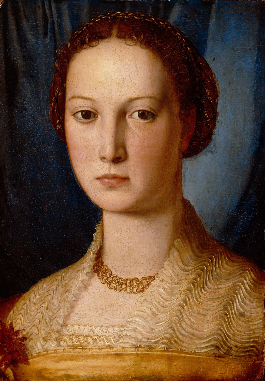 Costanza da Sommaia, c.1540 de Agnolo Bronzino