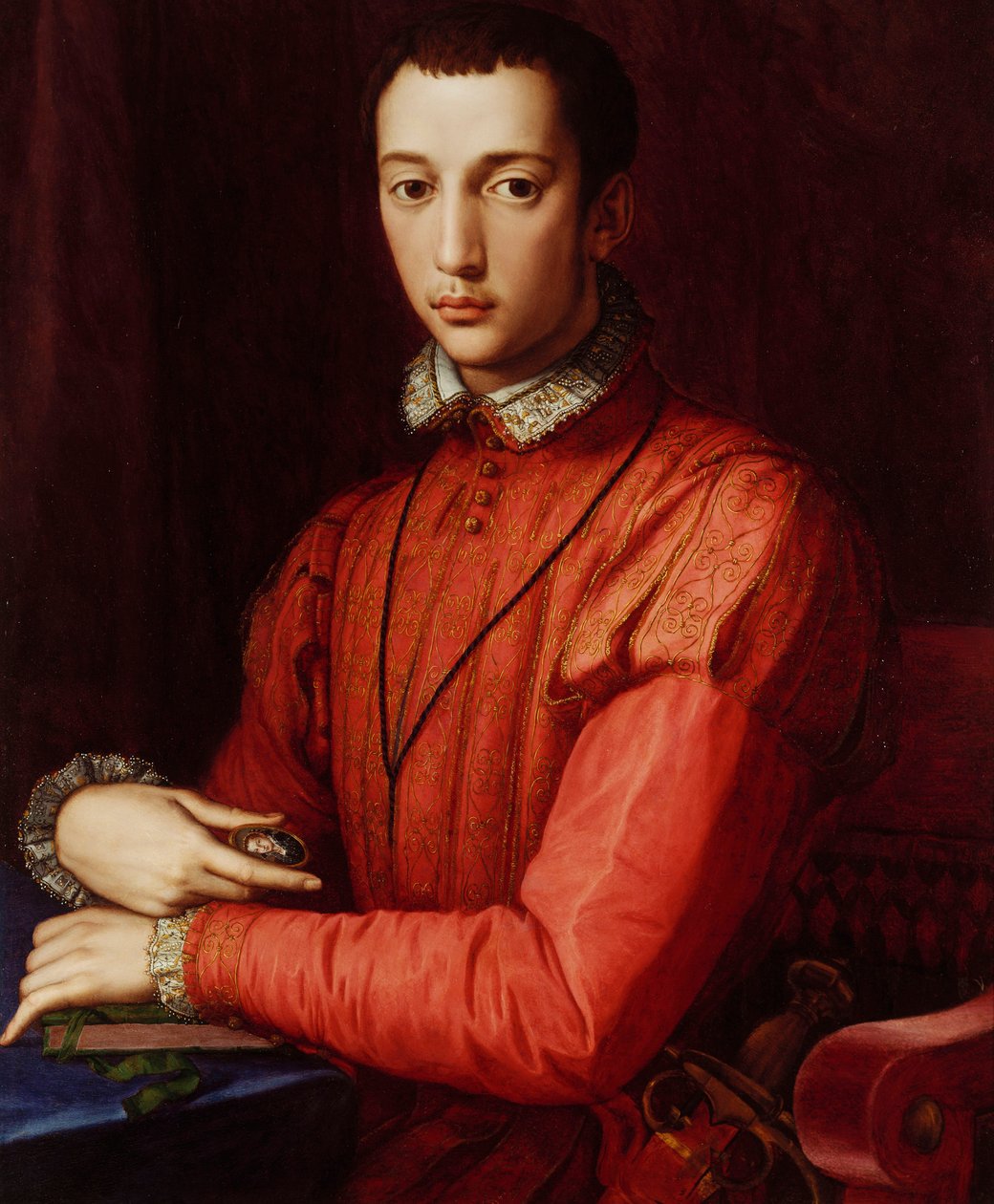 Retrato de Francesco I de Medici de Agnolo Bronzino