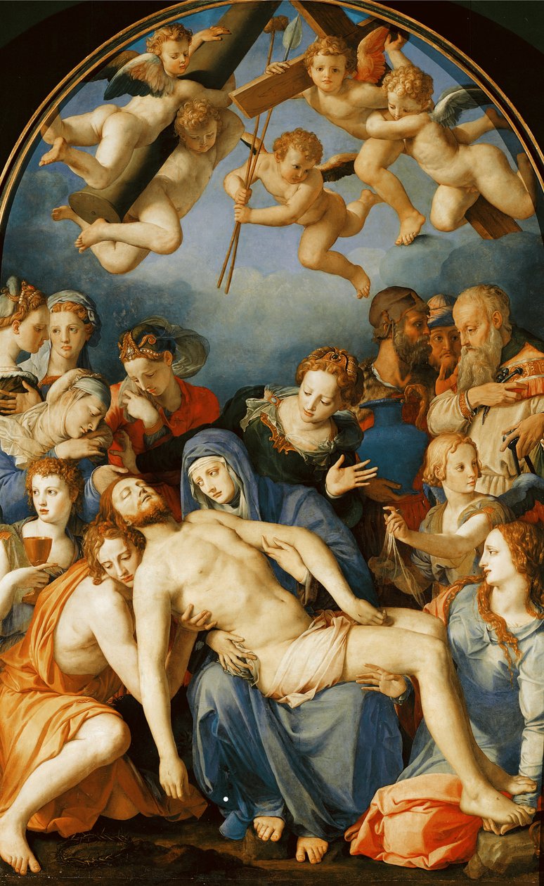 Descendimiento de la Cruz de Agnolo Bronzino