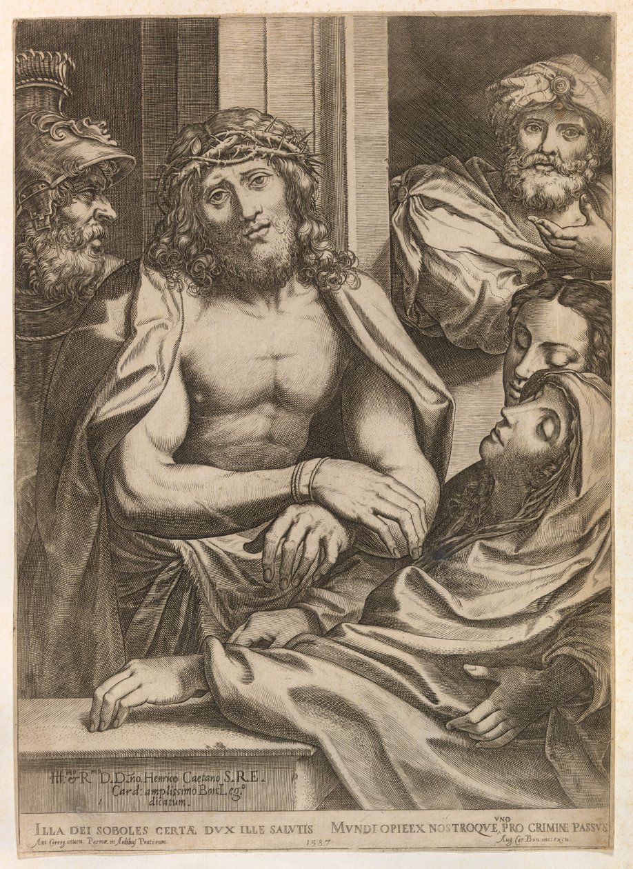 Ecce Homo de Agostino Carracci