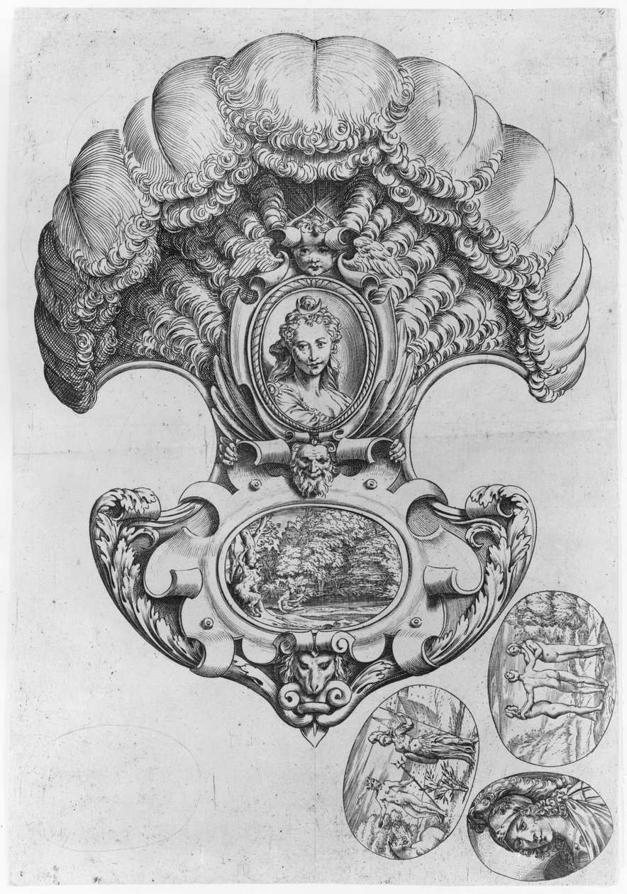 El abanico de Agostino Carracci
