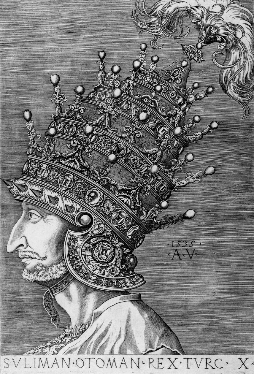 Suleimán el Magnífico (1494-1566), 1535 de Agostino Musi