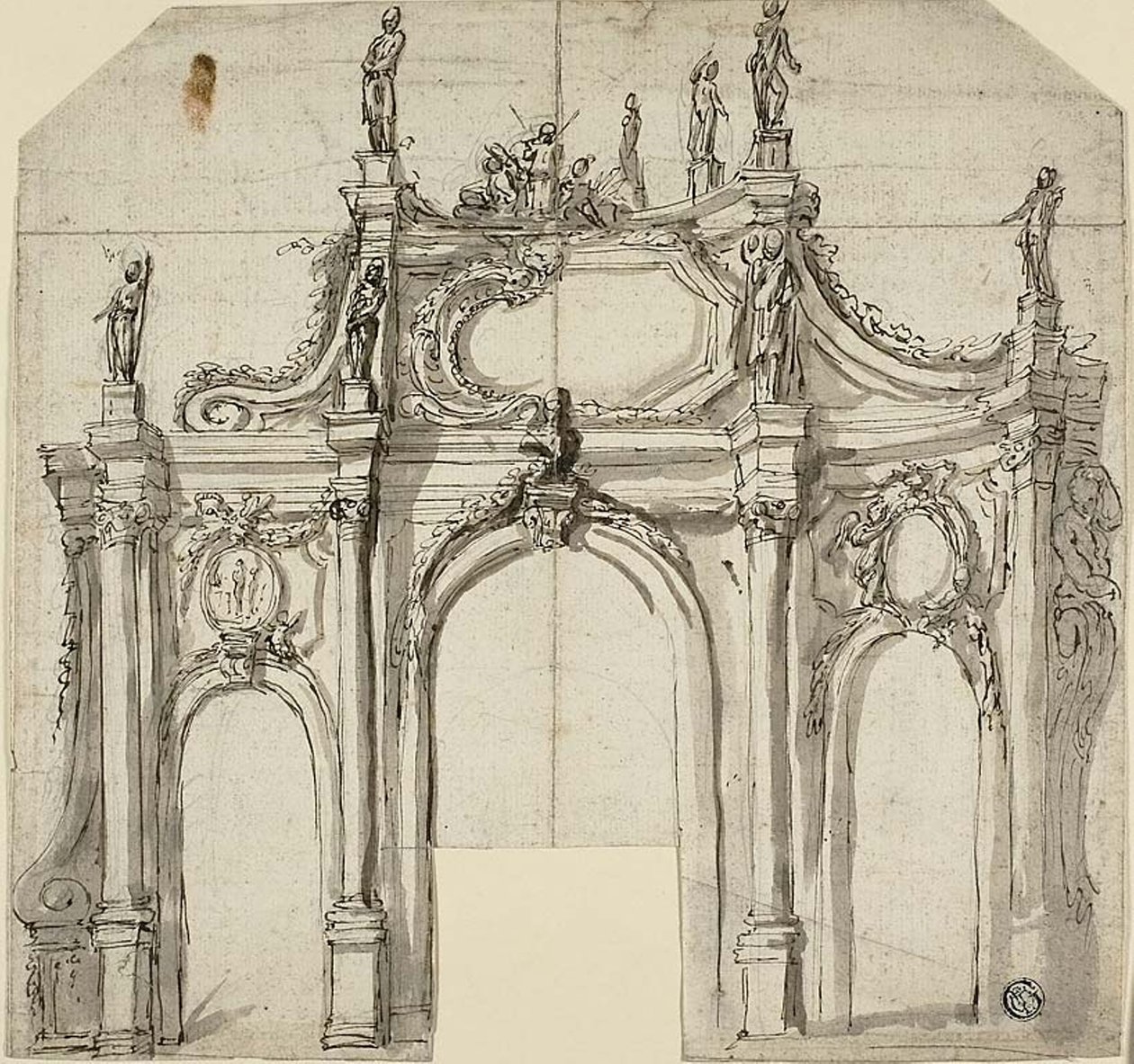Arco de Triunfo de Agostino Mitelli