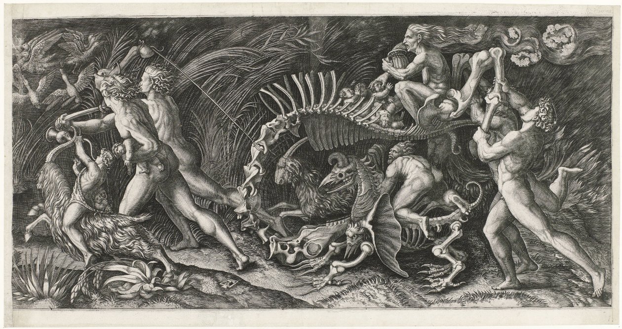 El cadáver
El cadáver
Lo stregozzo de Agostino Veneziano