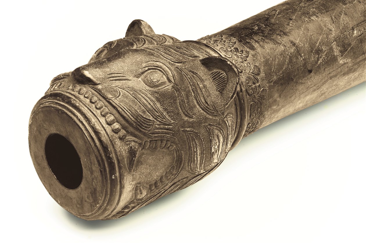 Cañón extremadamente raro, 1790-91 de Ahmad Pali