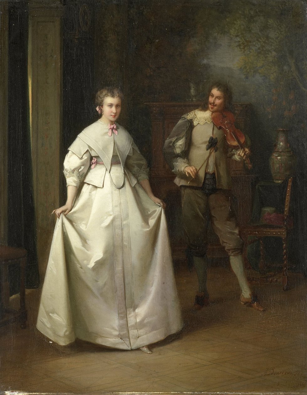 La danza de Aimé Gabriel Adolphe Bourgoin