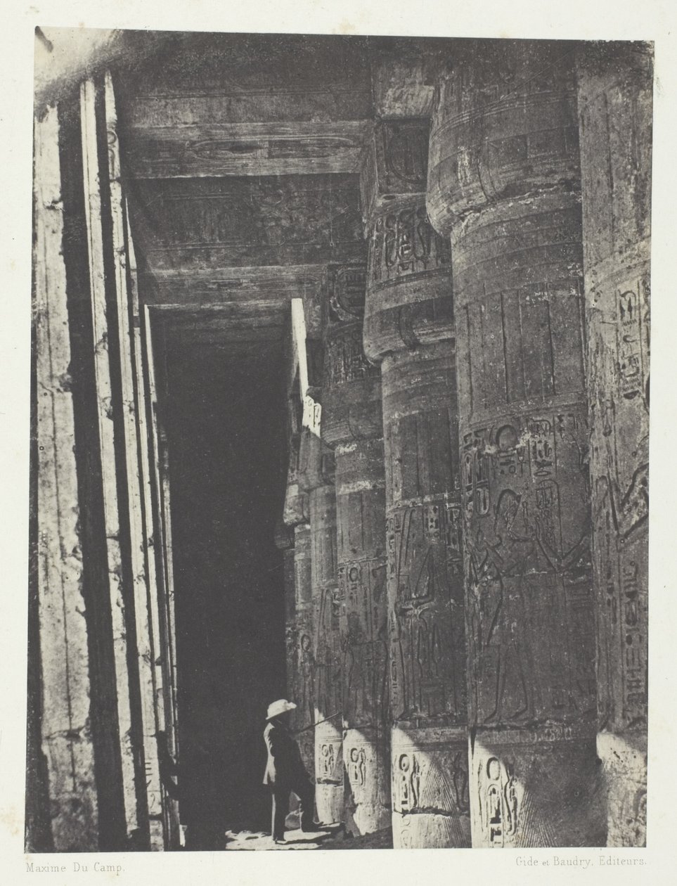 Médinet-Habou, Galería del Palacio de Ramsés-Méiamoun; Tebas de Aimé Rochas