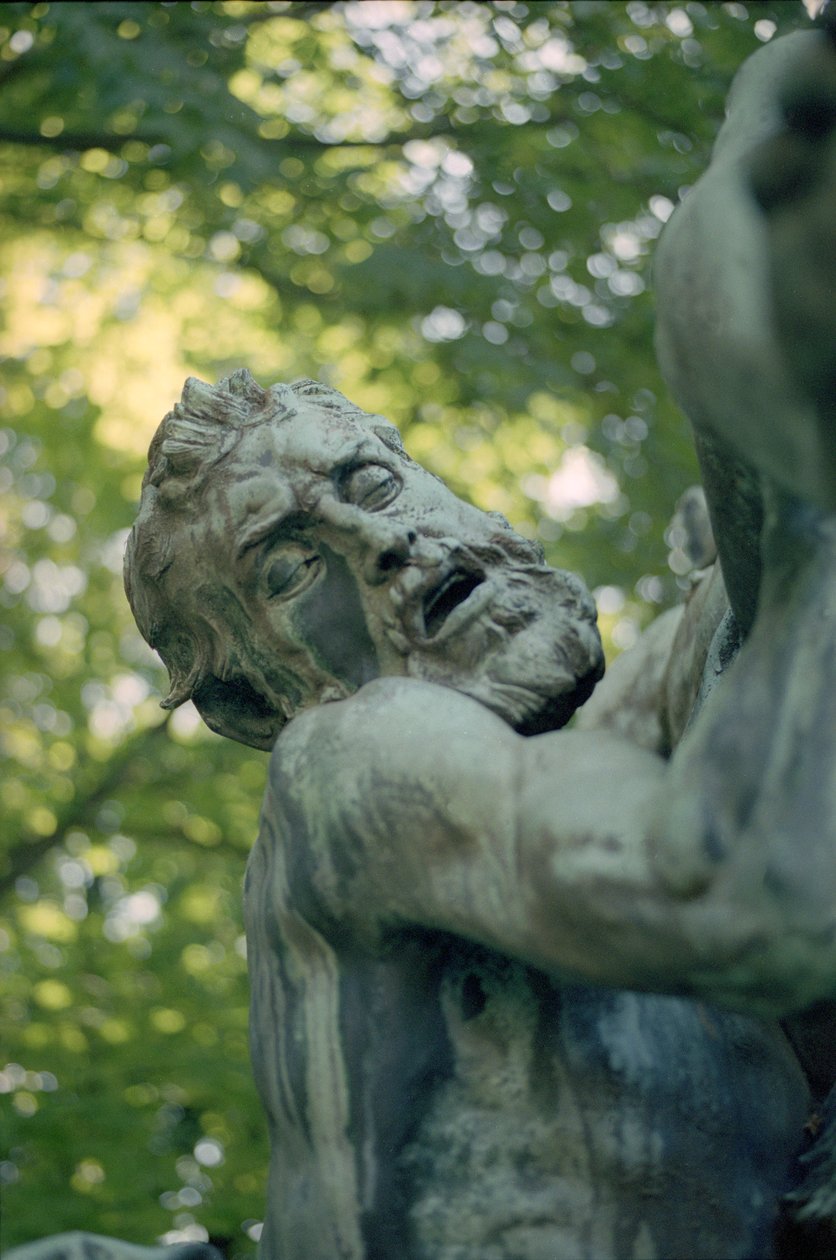El triunfo de Sileno (detalle) de Aime Jules Dalou