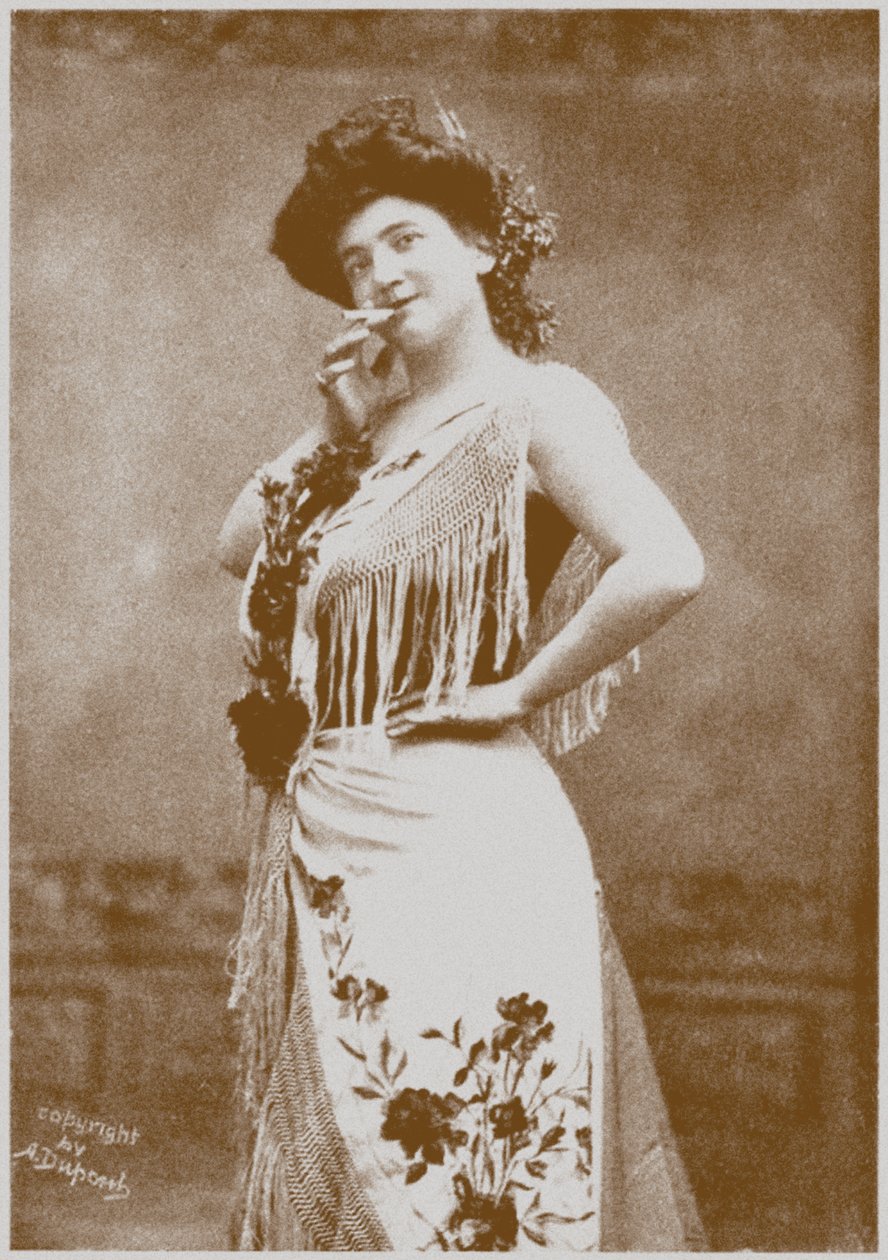 Emma Calvé como Carmen de Aime Dupont