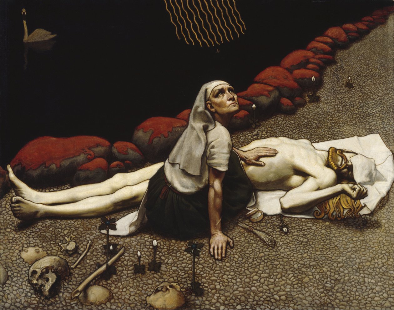 La madre de Lemminkäinen de Akseli Gallen Kallela